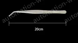 Stainless steel tweezers Curved tip (304 models) 20cm