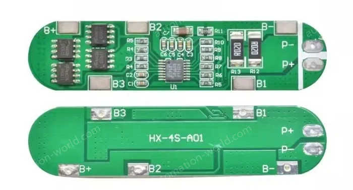 Lithium battery overcharge, overdischarge, overcurrent, short-circuit charging protection board 14.8V 6A