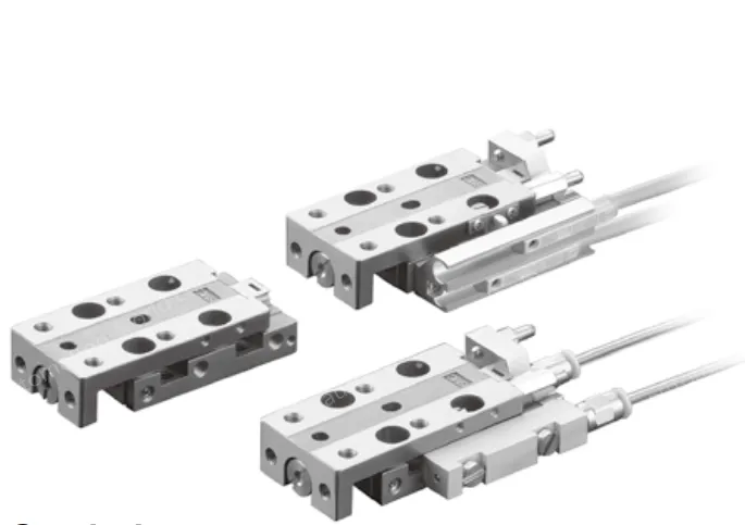 Air Slide Table MXJ Series Double acting Φ4，Φ6，Φ8