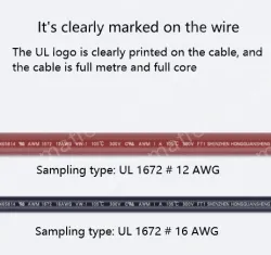 Transformer Cable 10AWG Black
