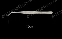 Stainless steel tweezers Curved tip (304 models) 16cm