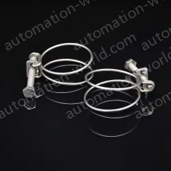 Double steel wire hose clamp 201 material 21-25*2 [wire diameter]