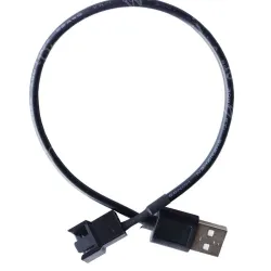 USB computer fan adapter cable large 4Pin 5V 50cm