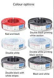 Cabinet Light Power Cord 18AWG (34/0.14TS) Red black
