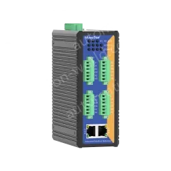 8 Ports RS232 to 2 Ports Ethernet Modbus Industrial Smart Gateway