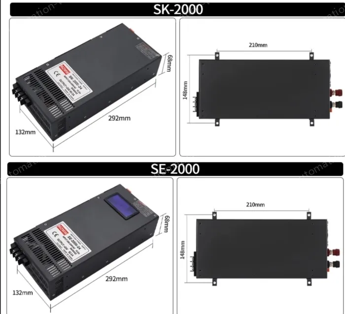 High-power switching power supply 2000W 15V