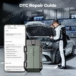 TOPDON TopScan Pro Mid-level Diagnostic Tool 13 Reset Functions I/M Readiness, Injector Coding, Tire Pressure Reset, Sunroof Initialization