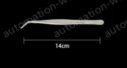 Stainless steel tweezers Curved tip (304 models) 14cm