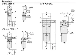 Modular Type Air Filter AF40-04-A