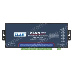 Isolated 8 Ports Serial Device Server