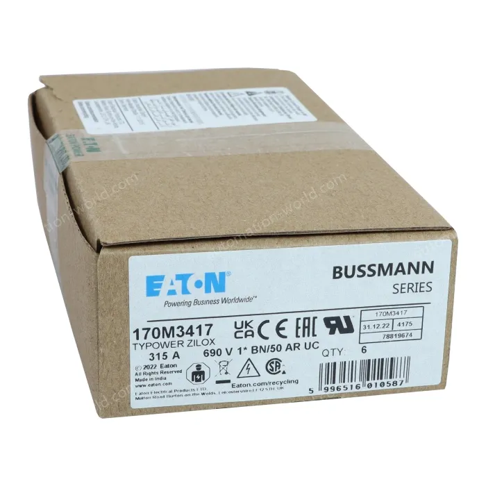 Eaton 170M3417 20A 600VAC 20KA