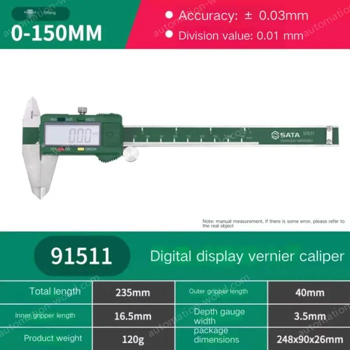 Digital caliper 0-150mm 91511