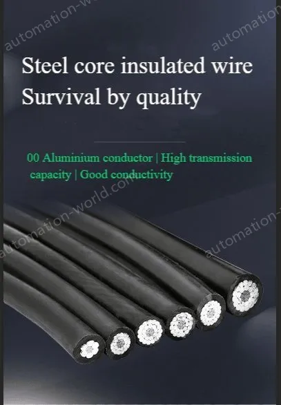 Steel core insulated wire 10KV3.4 thickness