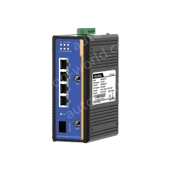 1 Port Gigabit SFP + 4 Ports Gigabit RJ45 Din-Rail Dual Band Wi-Fi6 Wireless Router