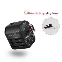 International travel adapter KRUSB-WLG3303B