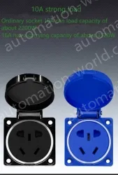 Explosion-proof cast aluminium triplex 3-hole red