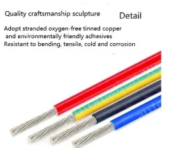 Teflon Wire Cable 26AWG Red 7 cores