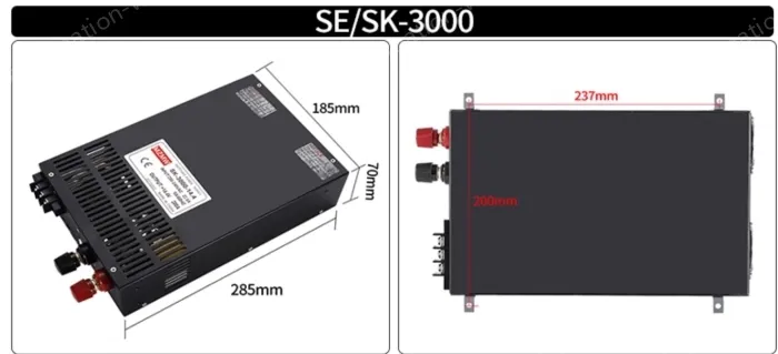 High-power switching power supply 3000W 48V