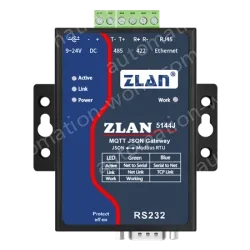 MQTT+JSON to Modbus gateway