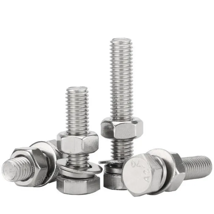 Hexagon socket and nuts set M4x60