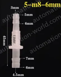 5-M8-6-Feed-through plastic connectors