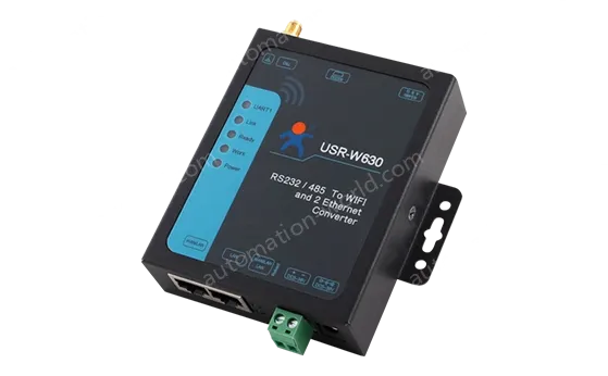 2 LAN Port Serial to WiFi Converter