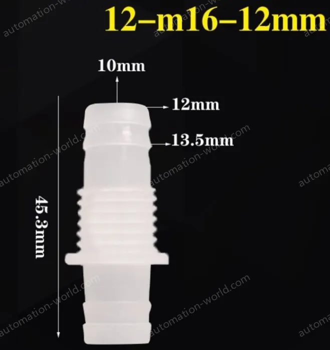 12-M16-12-Feed-through plastic connectors