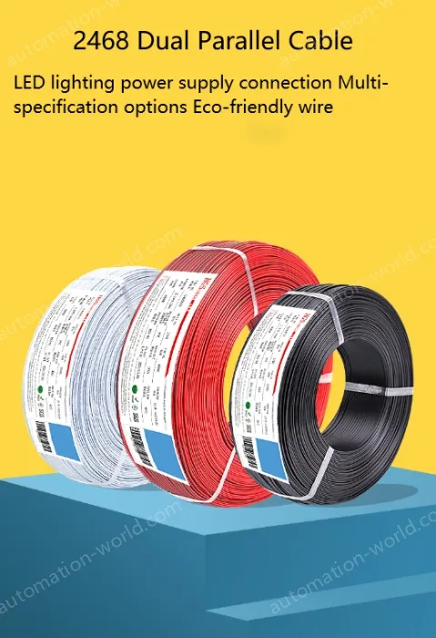 Cabinet Light Power Cord 18AWG (34/0.14TS) Red black